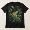 Rain Song Frog Graphic T-Shirt — main — AI design mockup