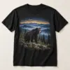 Blue Ridge Black Bear Graphic T-Shirt — main — AI design mockup